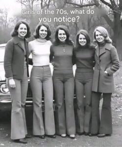Girls in the 1970s and the Little Details That Instantly Take Us Back