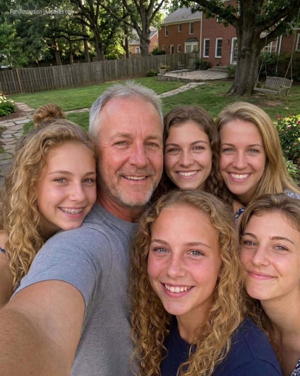 My wife left me with our six daughters for her rich boss. Fifteen years later, she came to our daughter’s wedding and blamed me. What my daughter did next left everyone speechless.