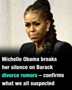Michelle Obama sets the record straight on divorce rumors