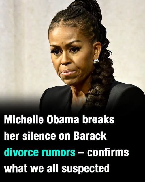 Michelle Obama sets the record straight on divorce rumors
